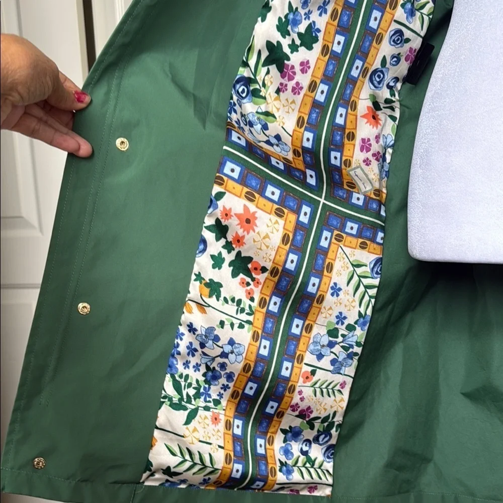 Purificación García Women's Green Belted Coat